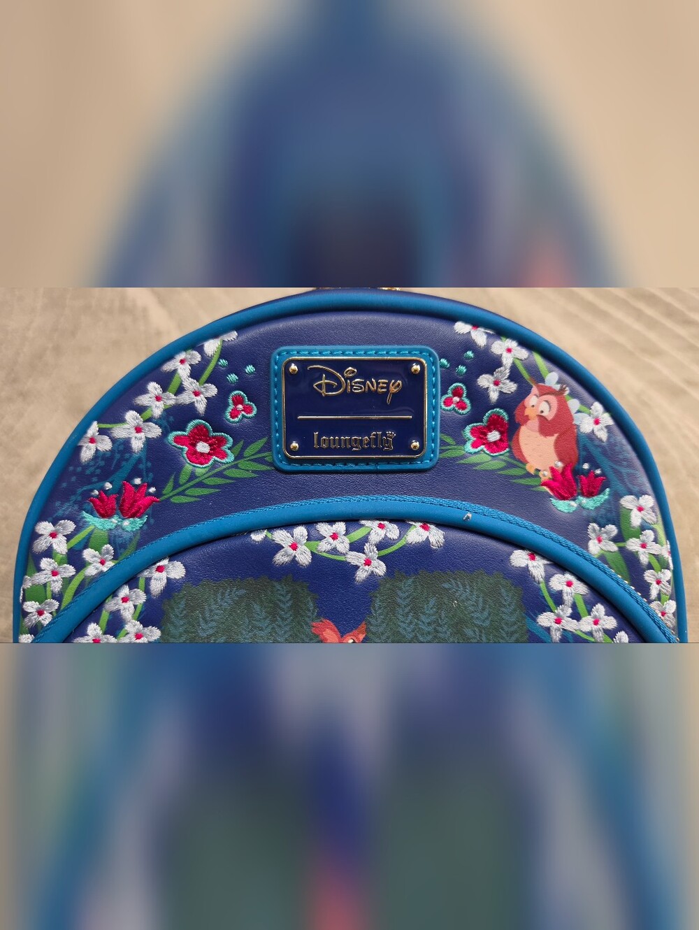 Loungefly Disney Sleeping Beauty Floral Mini Backpack - Picture 12 of 12